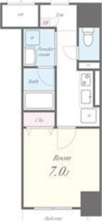 間取図 ブリリアコート金山