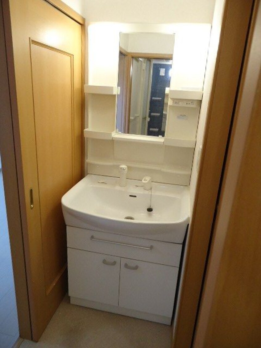 使いやすい洗面所です ＥＭＥＲＡＬＤ　Ⅰ