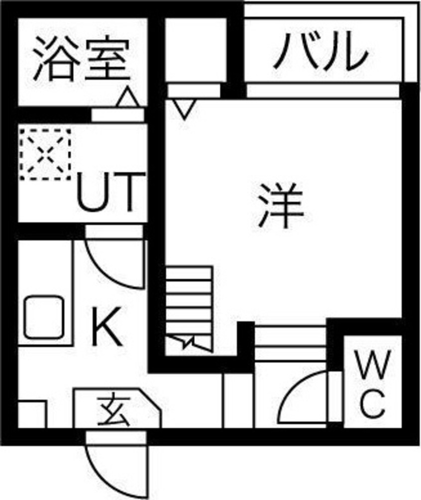間取図 ディアコート鶴里