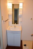 明るい洗面所です ハイツ江端