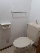 落ち着いたトイレです エントピア名和北Ａ