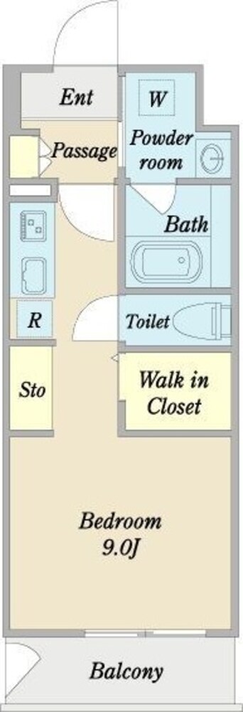 間取図 L’Allure