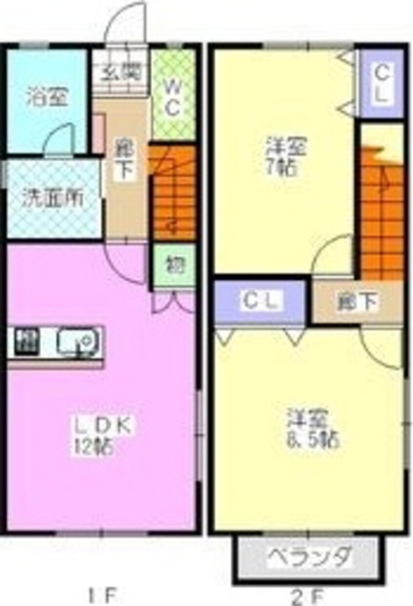 間取図 バンベイル