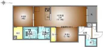 間取図 REGALEST桜山