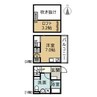 アンペルハイム本星崎 1Rの間取り