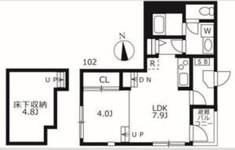 間取図 ハーモニーテラス寺崎町
