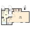 Branche桜山Chambre 1Rの間取り