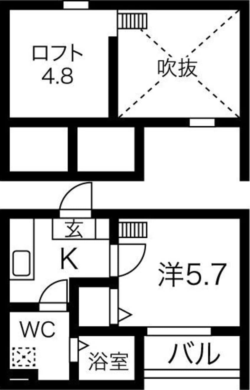 間取図 ハイグランド大高