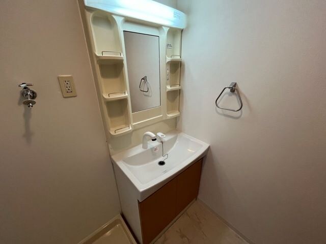 脱衣スペースもあります エバーガーデン鳴尾