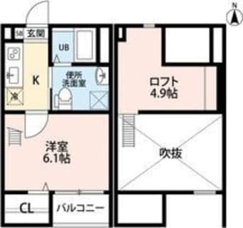 間取図 カーサ瑞穂
