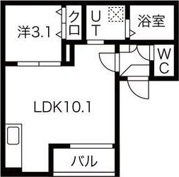 間取り図 Warren takayokosukaⅡ