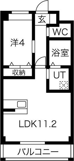 間取り図 グランツ横須賀