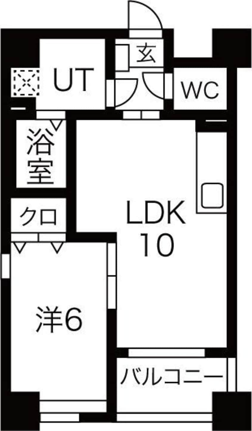 間取図 リュミアン堀田テラス