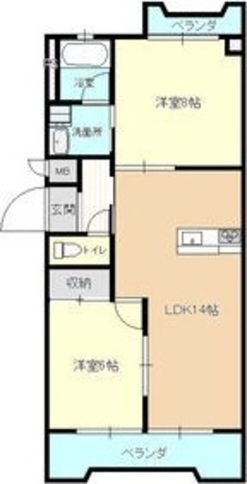 間取図 稲熊ビル