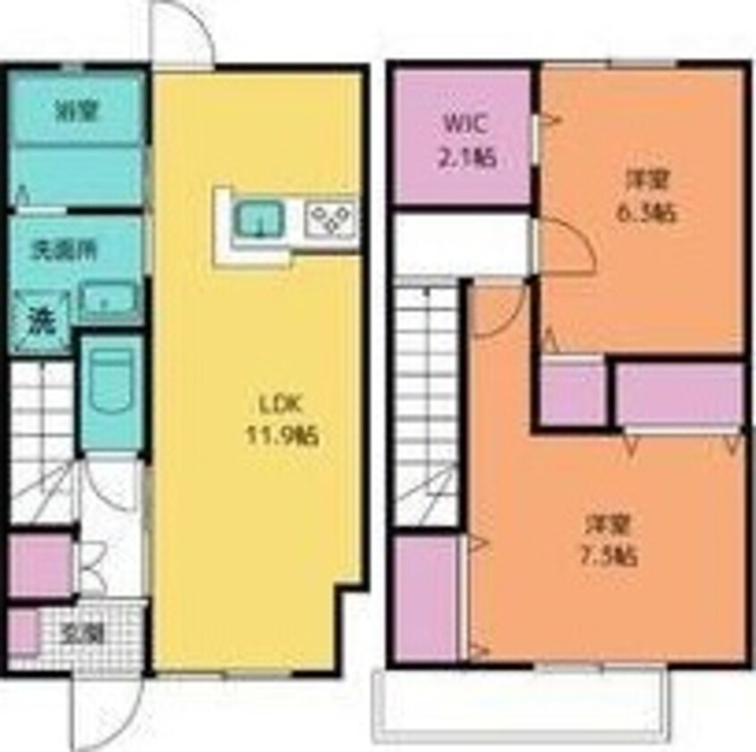 間取図 カサベルデ