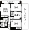 高田ビル 3LDKの間取り