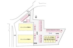 駐車場に車を止められます