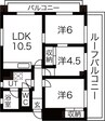 高田ビル 3LDKの間取り