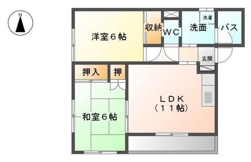 間取図 サンシャインＫ