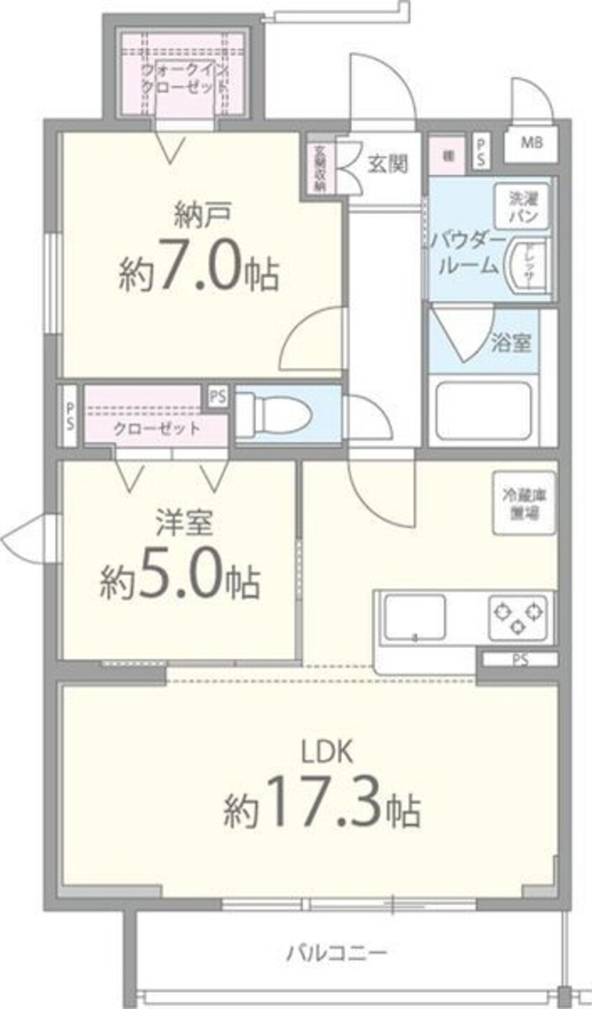 間取図 アインスベルグ