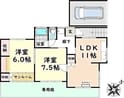 大高鷲津戸建ての間取図