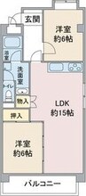 グリーンシティ瑞穂 2LDKの間取り