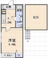 アイリーハイツ富士(南区) 1Kの間取り