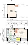 シエルマール柳ヶ枝町 1Kの間取り