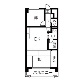 間取図 エステート鳴海