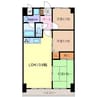 サンパーク名港 3LDKの間取り