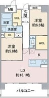 Epoch　IKAI 2LDKの間取り