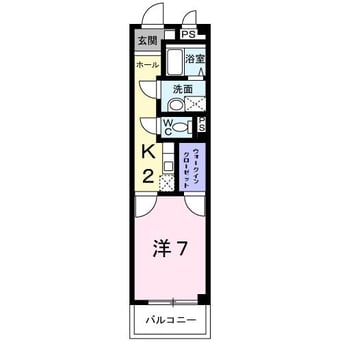 間取図 コーポ鏡