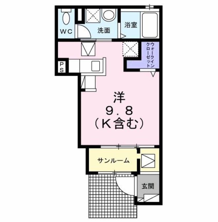 間取図 ガーデンヒルズ大高