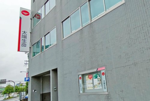 太陽生命まで350m オルソパール伝馬