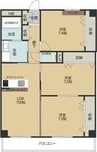 エトワールミツワ 3LDKの間取り