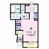 シャローム・Ｔ 1Rの間取り