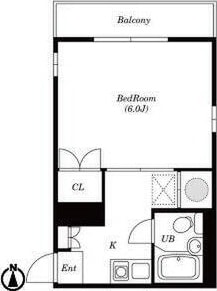 間取り図 ハイツヤマギワ