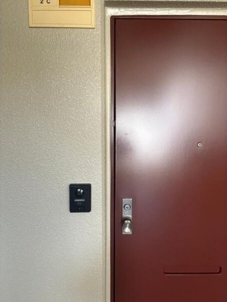 玄関です ハイツヤマギワ