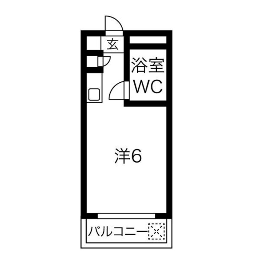 間取図 Tテラス堀田南