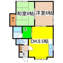 ビクトリーハイツの間取図