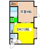東洋ハイツⅠ 1DKの間取り