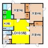 Ｓ 3LDKの間取り