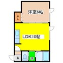 カナディアンクロスβの間取図