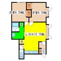 ジャガイモハイツの間取図