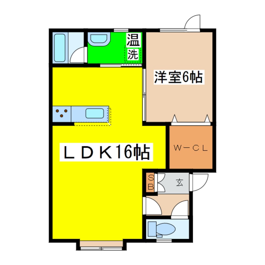 間取図 サンポエム