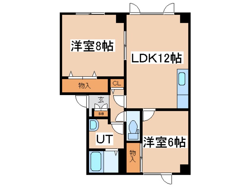 間取図 メゾンリリー