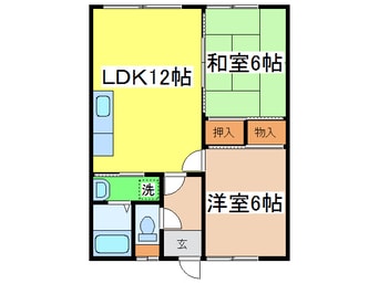 間取図 リラフランセＲ