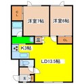 フリージアＳの間取図