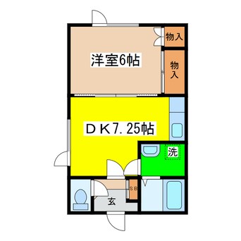 間取図 フレグランス芦野