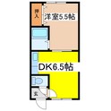 コーポミヤサカの間取図